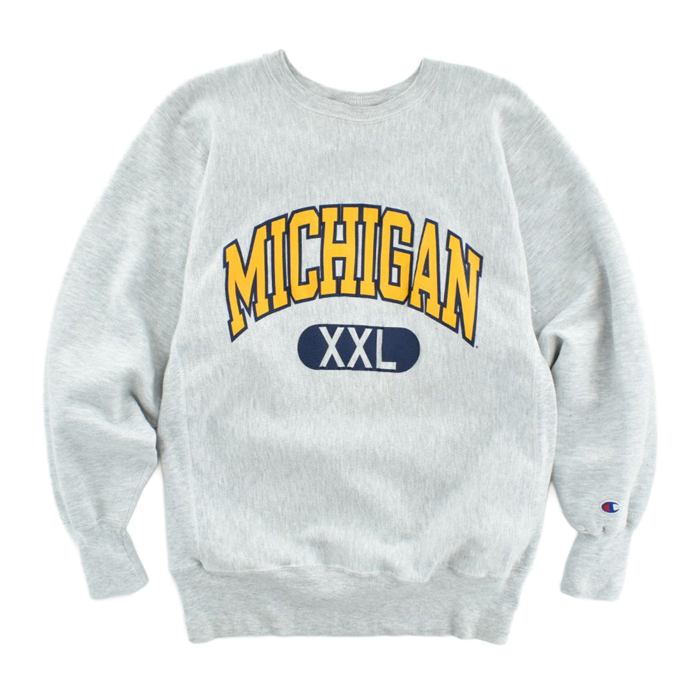 90's Champion Reverse Weave "MICHIGAN" リバーススウェット 260220H