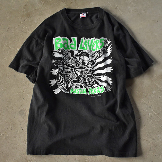 90’s　“Bad Livers” バンドTシャツ　USA製　230616