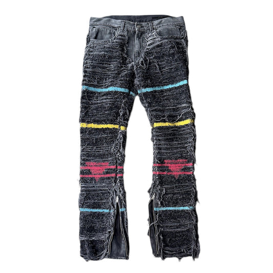 blackmeans×1017 ALYX 9SM クラストデニムパンツ '22限定アイテム 945-78GP198-1 250318H