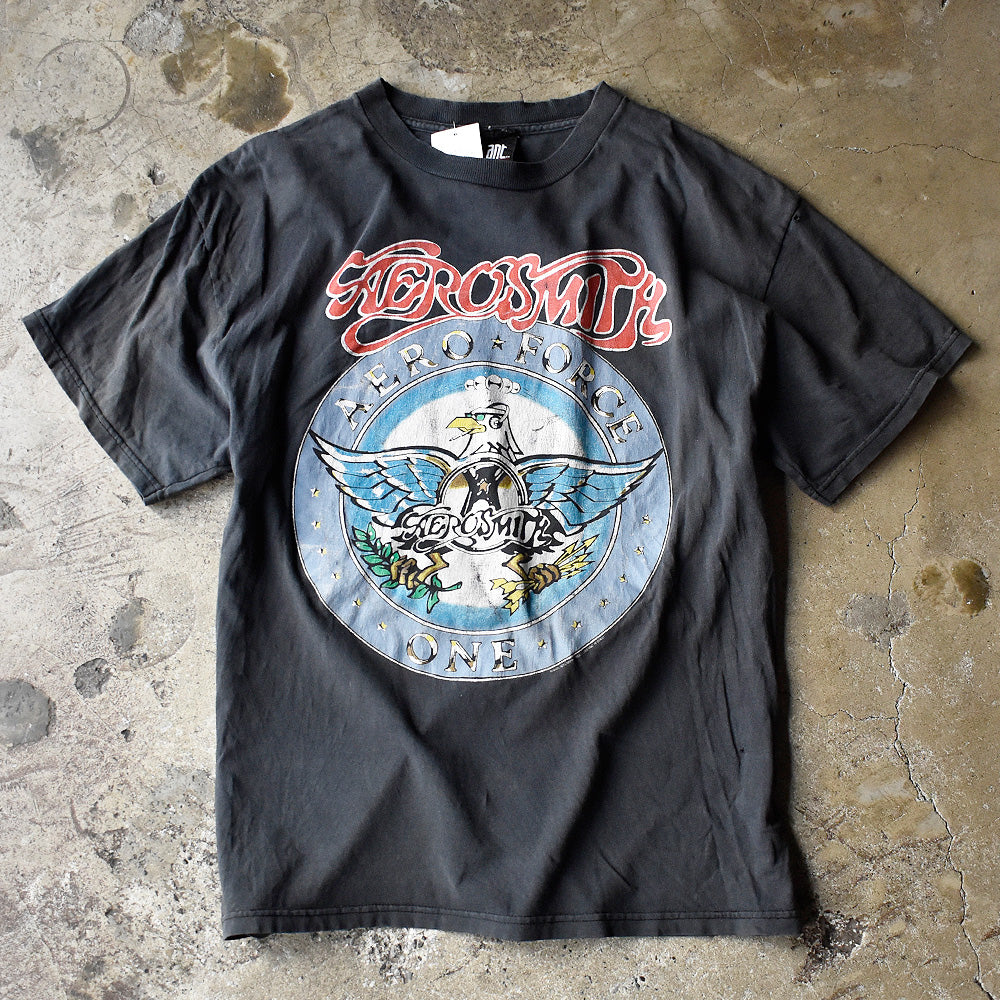 Y2K Aerosmith “AERO FORCE ONE” Tシャツ 240520H
