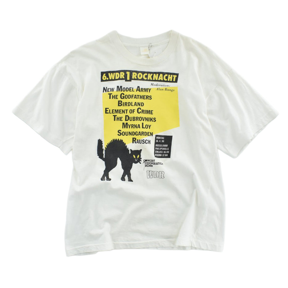 90's "6. WDR 1 ROCKNACHT" ロックフェスティバル Tシャツ 260616H