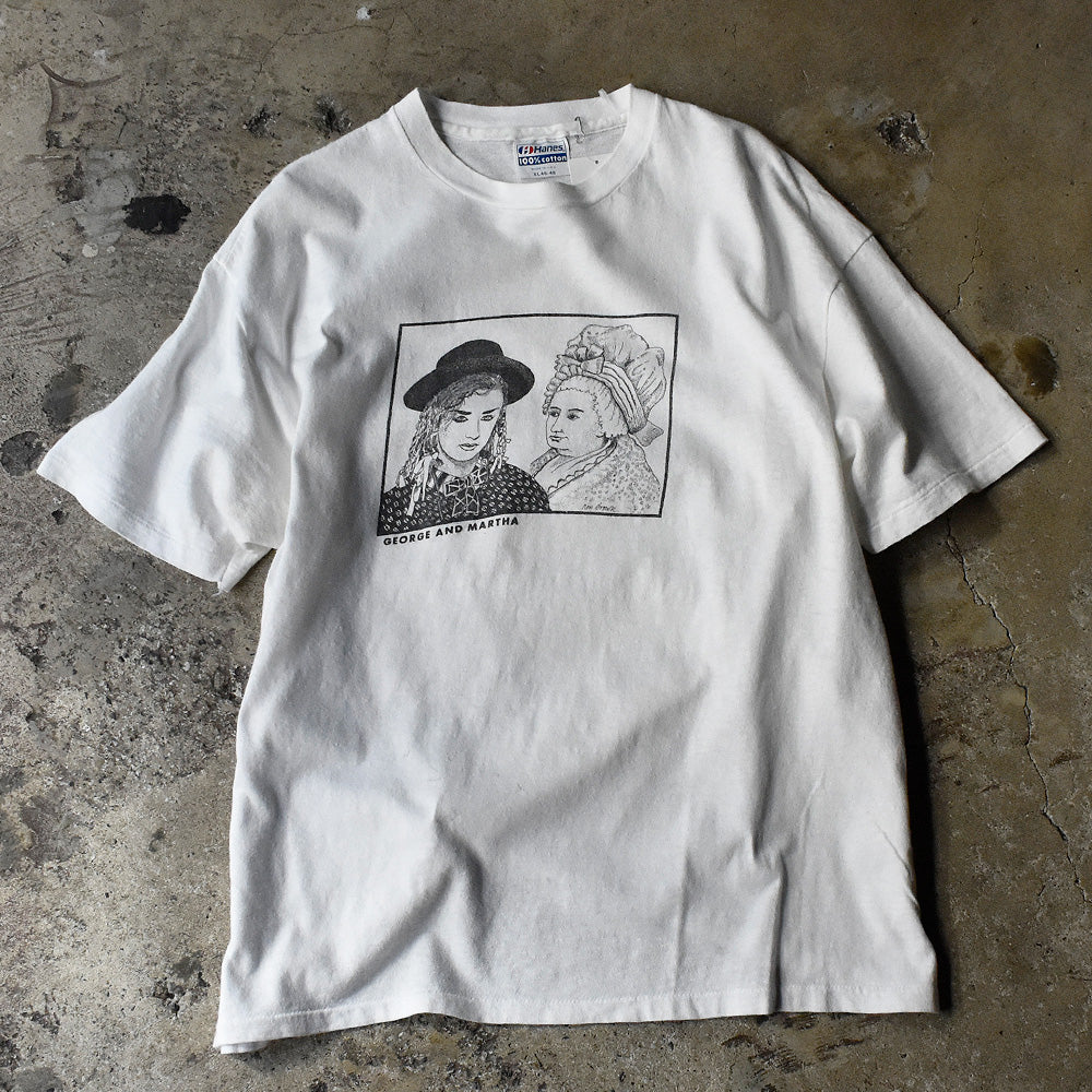 80's Boy George “George and Martha” Tシャツ “Couleurshirt掲載” 231204HYY