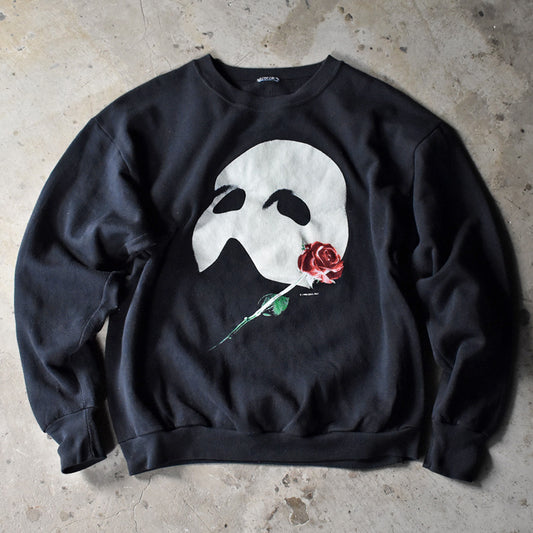 80’s The Phantom of the Opera ミュージカル スウェット 231201