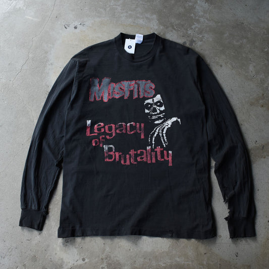 90's Misfits "Legacy of Brutality" ロングスリーブTシャツ 250901H