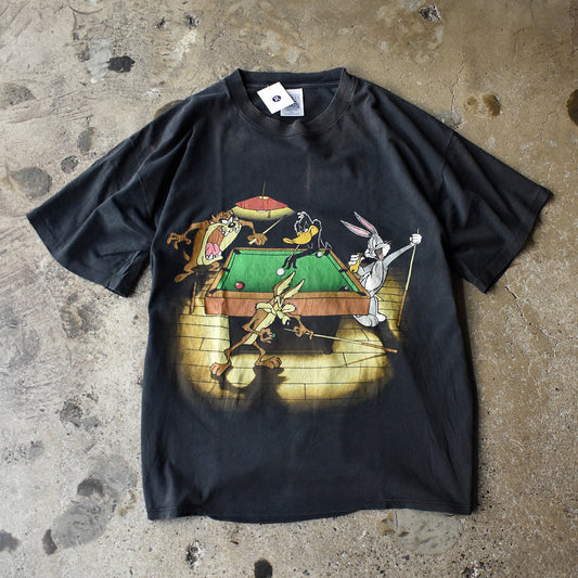 90's Looney Tunes “billiards” 海外アニメ キャラ Tシャツ USA製 250704H