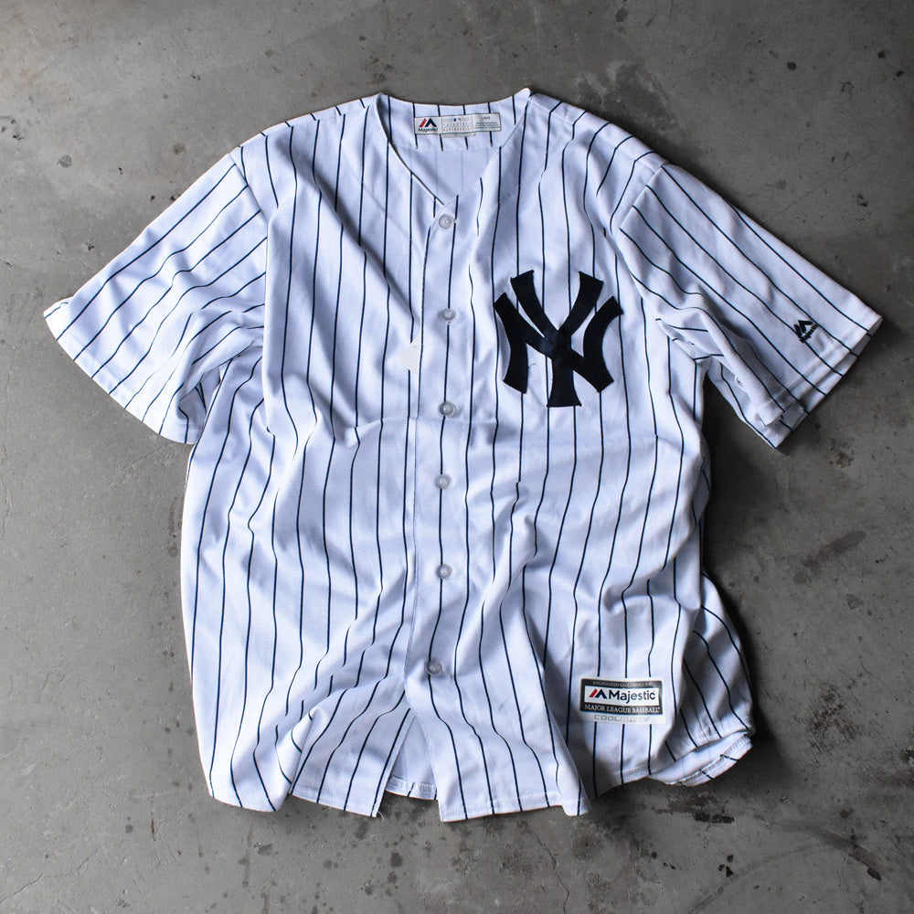 Majestic “MLB New York Yankees“ ベースボール ゲームシャツ 241115