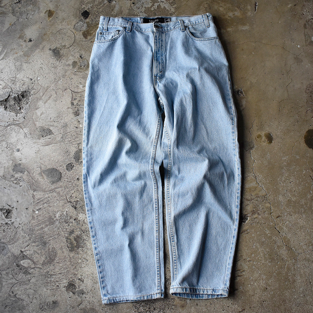 90's Levi's “Silver Tab” デニム バギーパンツ アイスブルー USA製 240504H