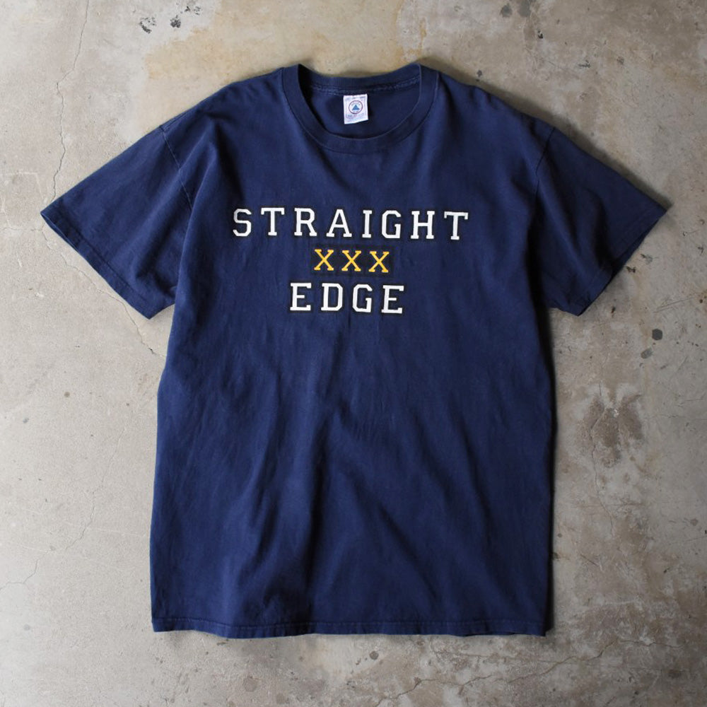90’s STRAIGHT EDGE “DRINKING SUCKS!” メッセージTシャツ 251125H