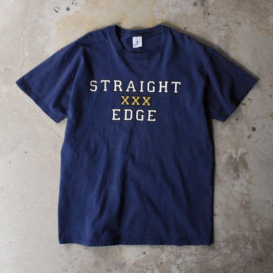 90’s STRAIGHT EDGE “DRINKING SUCKS!” メッセージTシャツ 251125H