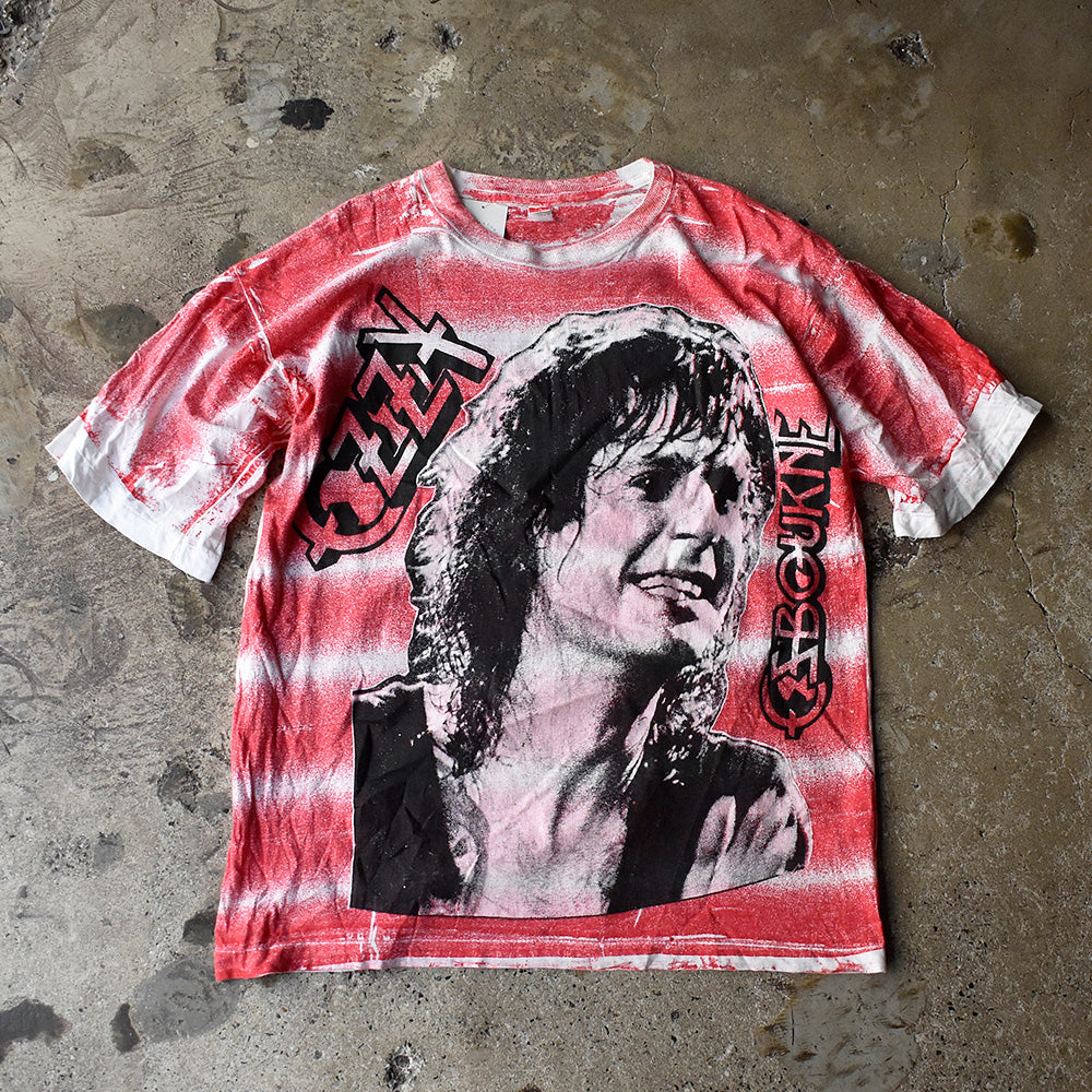 90's AOP！ Ozzy Osbourne×Motörhead “Randy Rhoads Memorial” Tシャツ 250622H