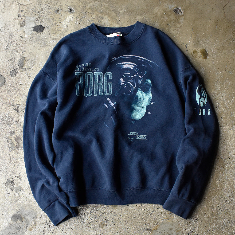 90's STAR TREK:Borg スウェット！ USA製 241010H