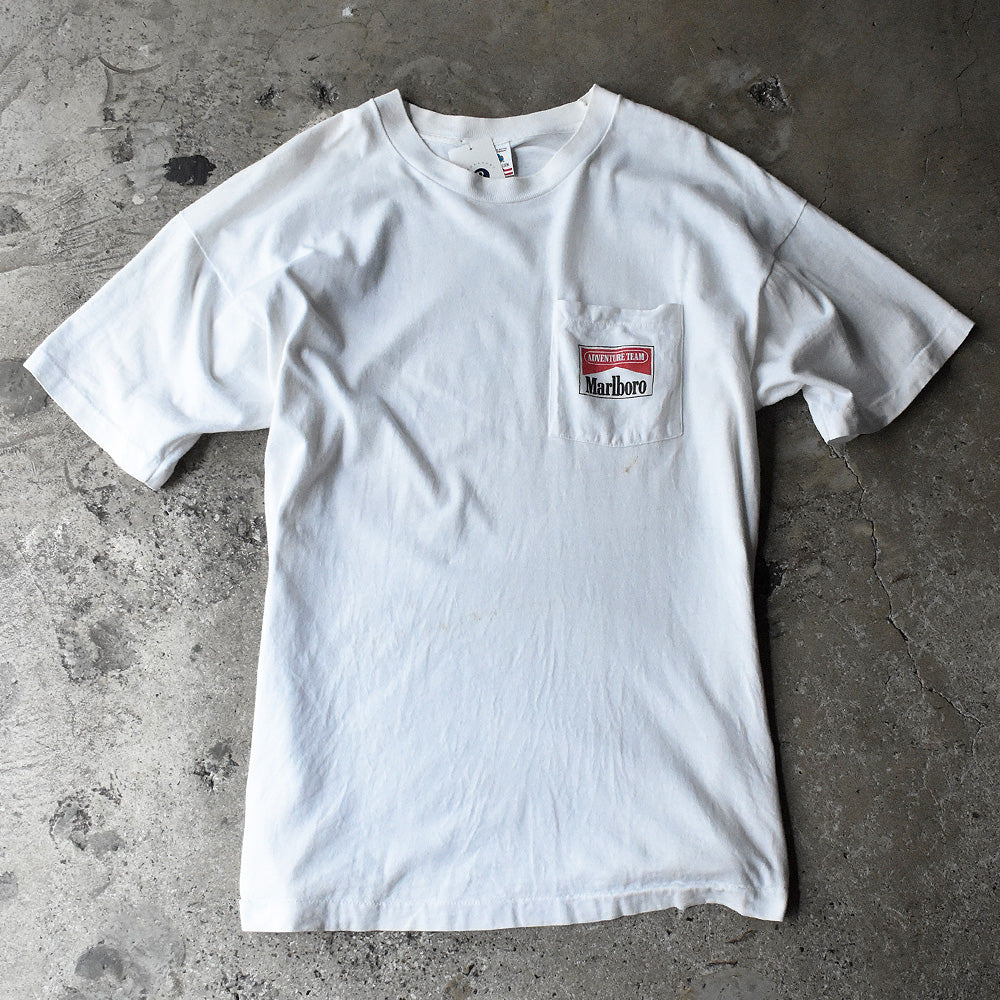 90's Marlboro “ADVENTURE TEAM“ ポケットTシャツ USA製 250628H