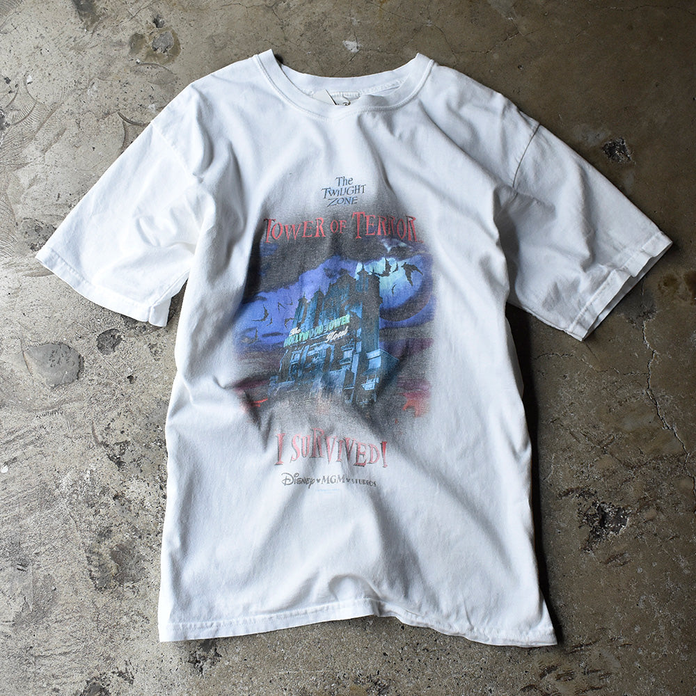 90's～ Disney “The Twilight Zone Tower of Terror” Tシャツ 240718H