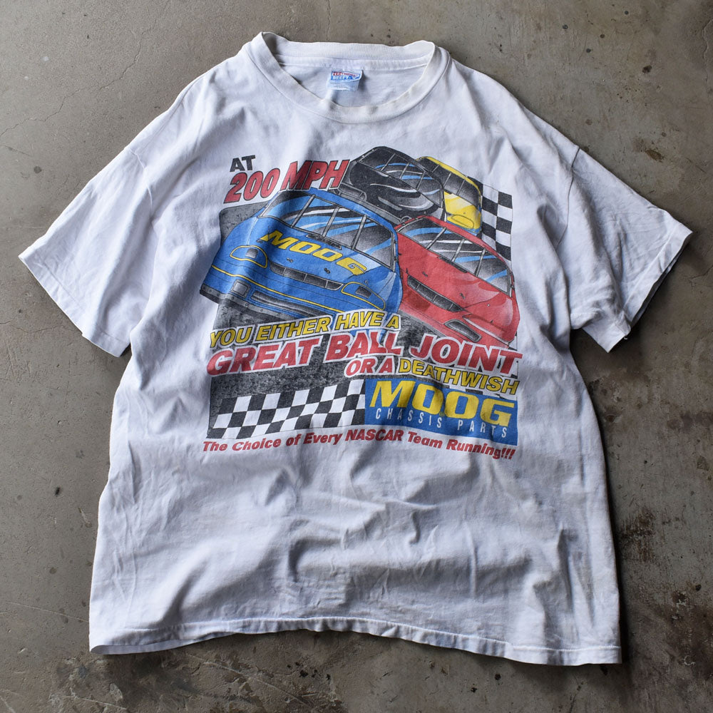 90's　 Hanes NASCAR レーシングTシャツ　USA製　230512
