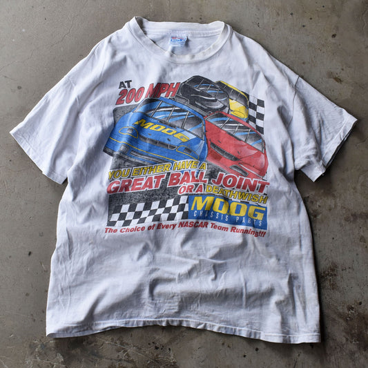 90's Hanes NASCAR レーシングTシャツ USA製 230512