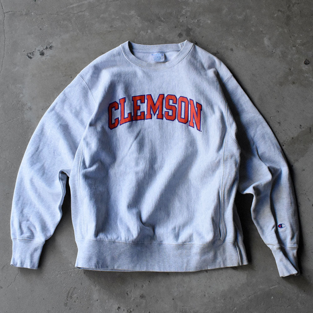 Champion “CLEMSON” RWスウェット 241225