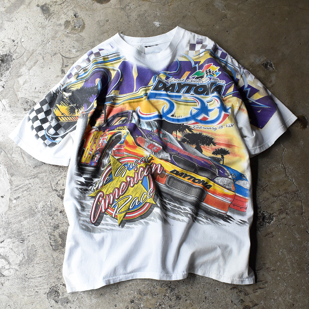 Y2K AOP！ Racing Tシャツ 240712H