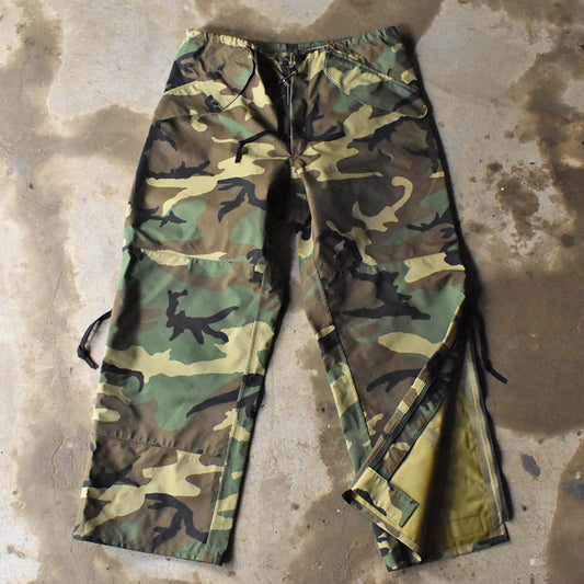 '96 U.S.ARMY ECWCS ウッドランドカモ ゴアテックスパンツ 240403H