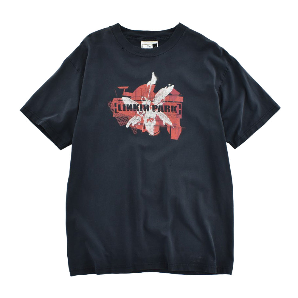 Y2K Linkin Park × Puma "STREET SOLDIER" ニューメタル ロックTシャツ 260724H