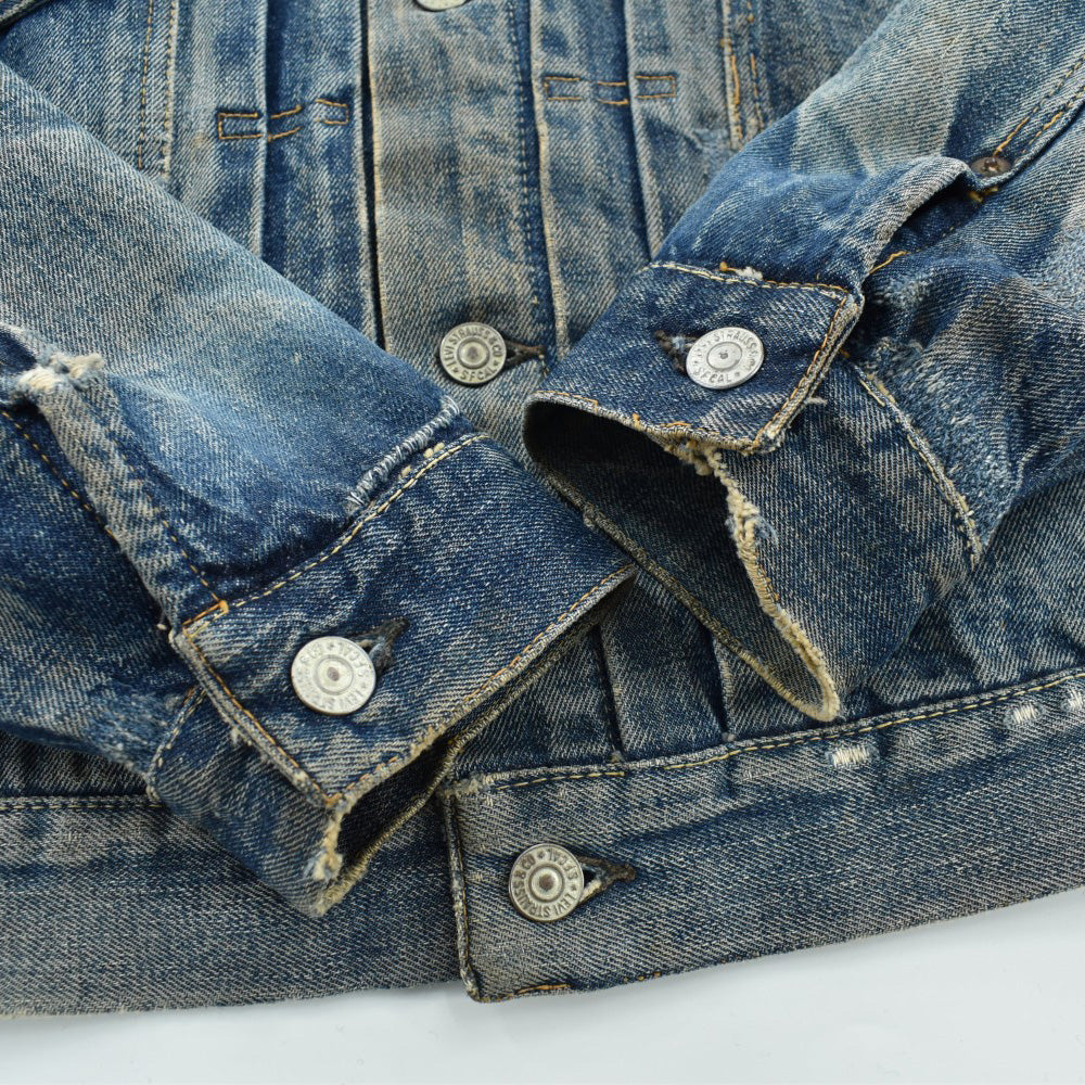 50's Levi's 517XX 2nd ブランケットライナー 革パッチ デニムジャケット 260612H831