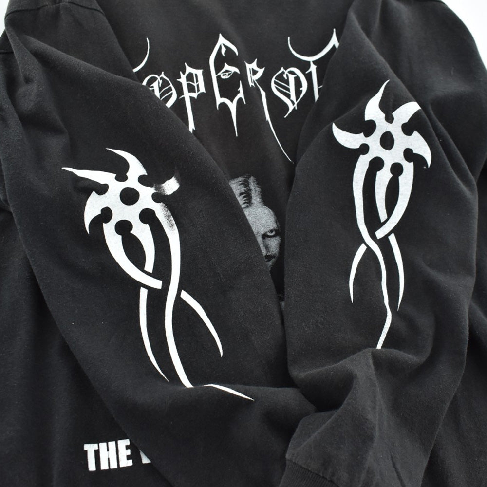 90’s Emperor “The Warriors of Modern Death” IX Equilibrium ブラックメタル ロンT 261020HT62
