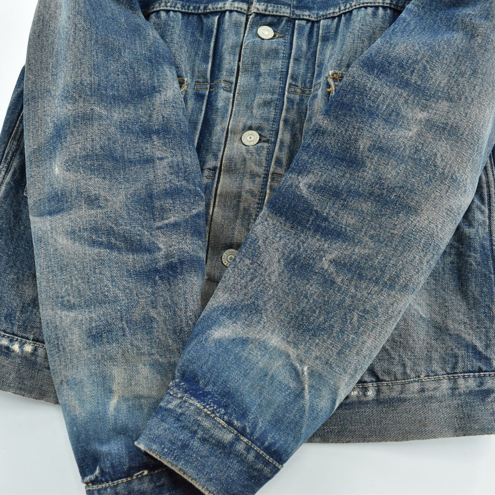 50's Levi's 517XX 2nd ブランケットライナー 革パッチ デニムジャケット 260612H831