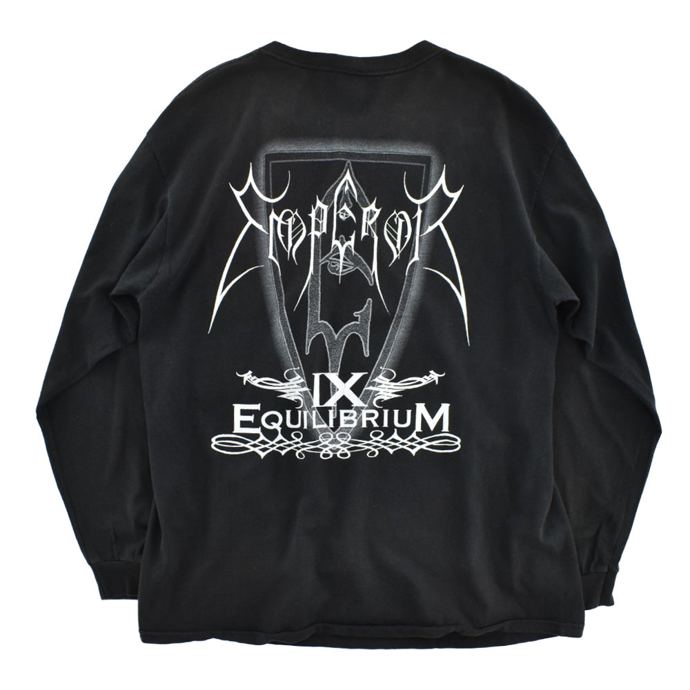 90’s Emperor “The Warriors of Modern Death” IX Equilibrium ブラックメタル ロンT 261020HT62
