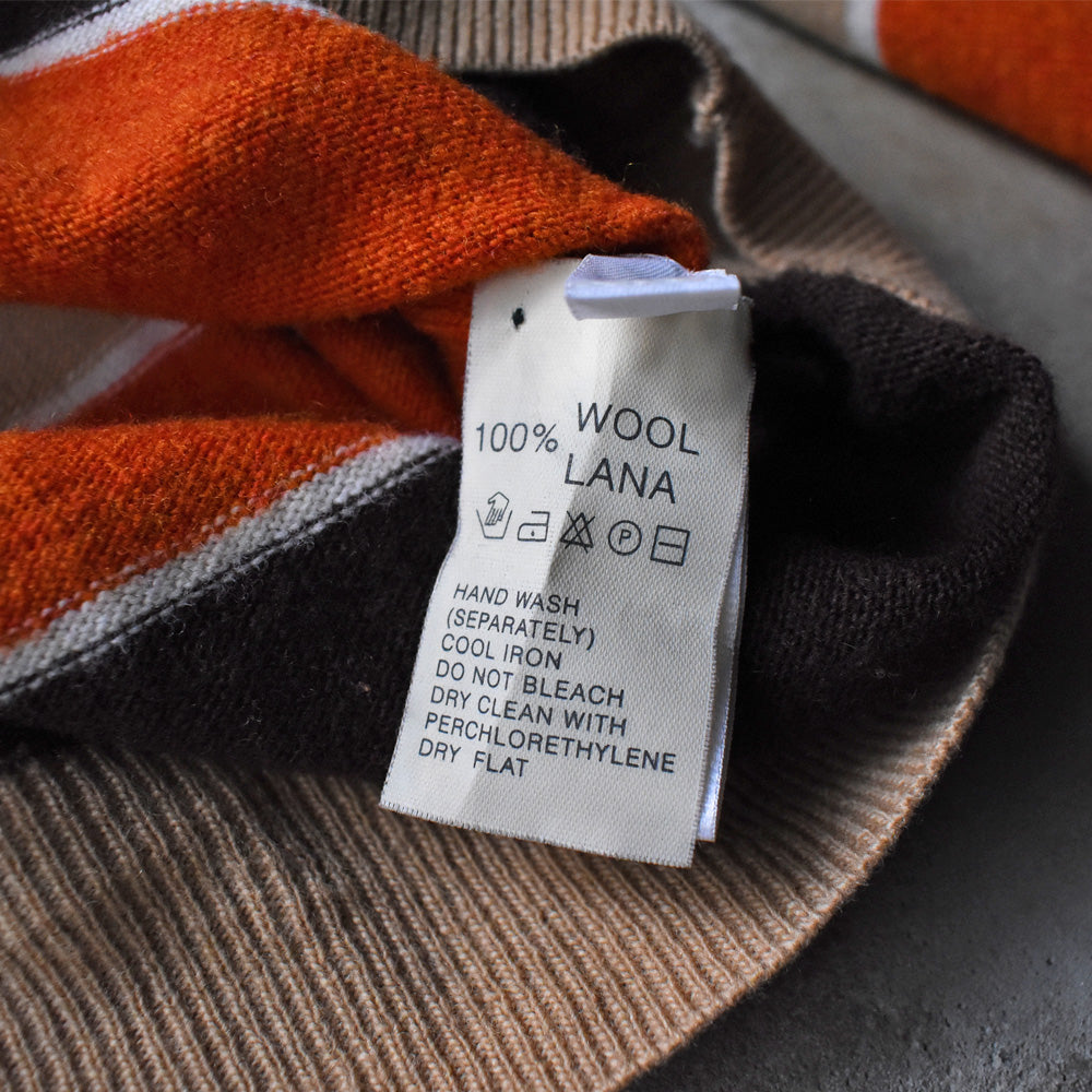 Fred Perry ボーダーニット Italy製 251107H