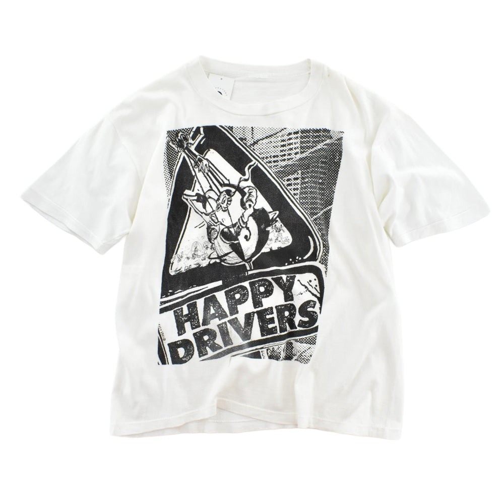 80's Happy Drivers サイコビリー フレンチパンク ロックTシャツ 260929H