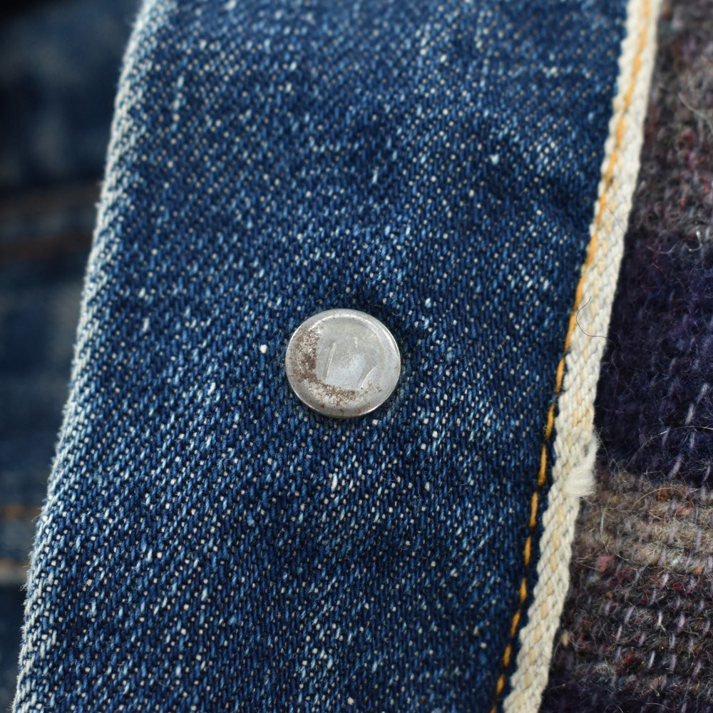 50's Levi's 517XX 2nd ブランケットライナー 革パッチ デニムジャケット 260612H831
