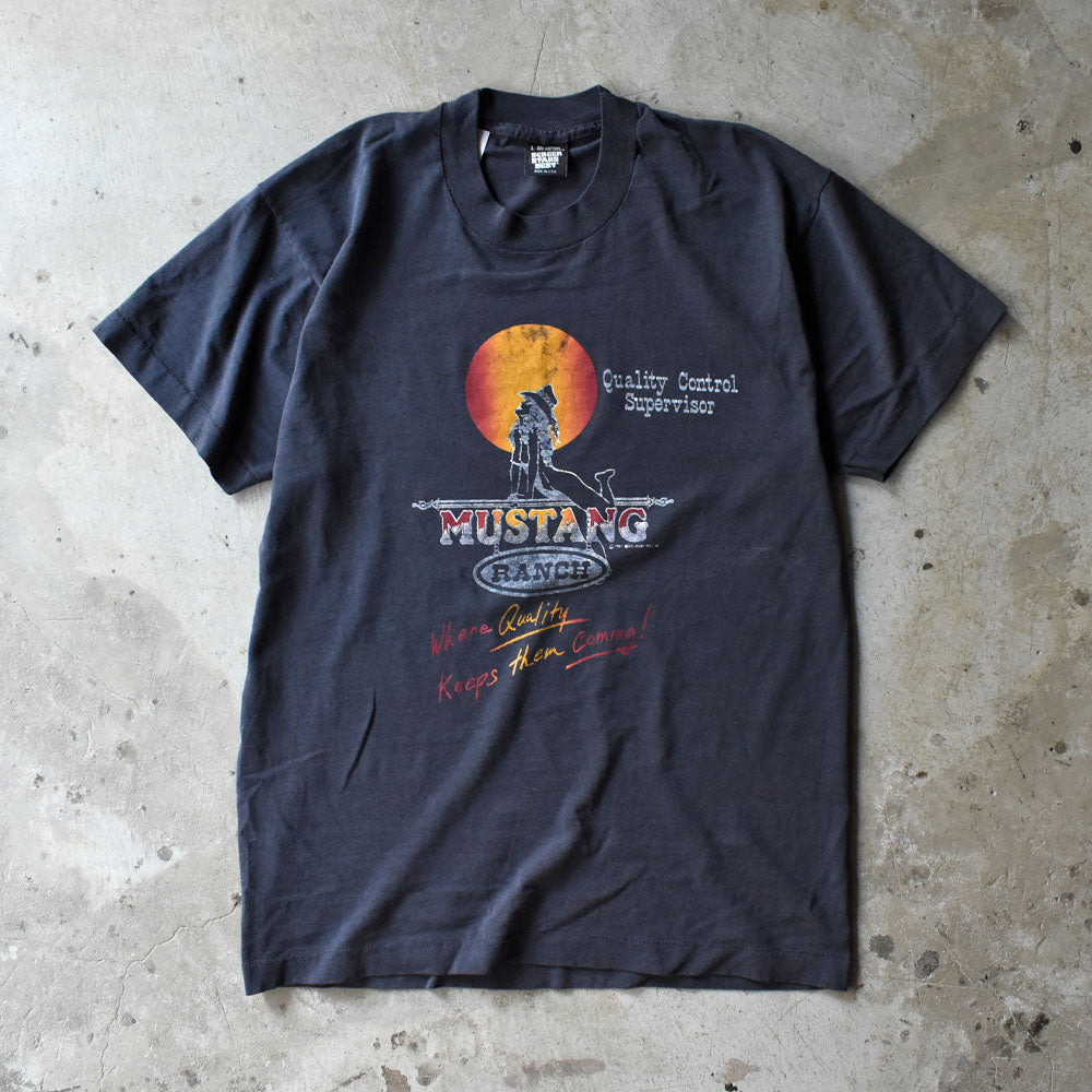 80’s Mustang Ranch “Quality Control Supervisor” Tシャツ 250905H