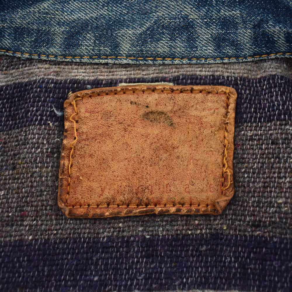 50's Levi's 517XX 2nd ブランケットライナー 革パッチ デニムジャケット 260612H831