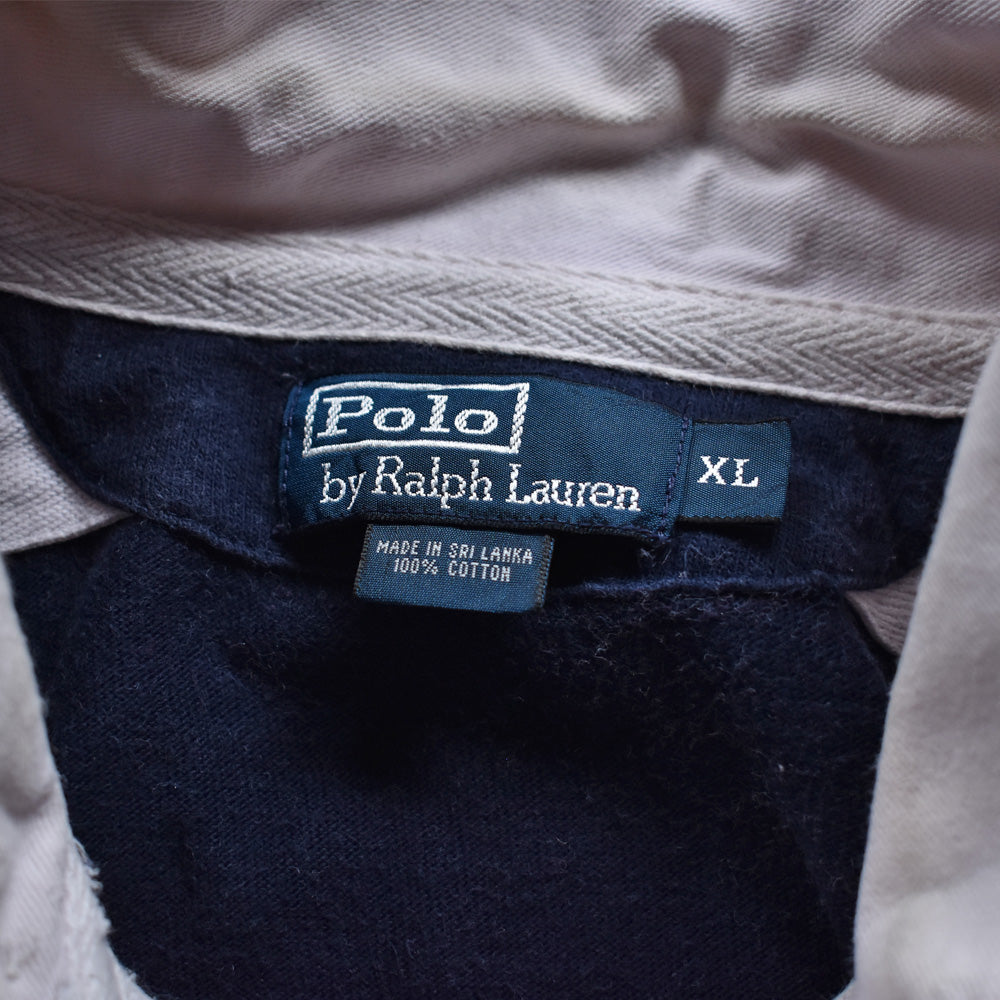 90's　Polo Ralph Lauren/ポロ ラルフローレン スウェット ラグビージャージ　230428