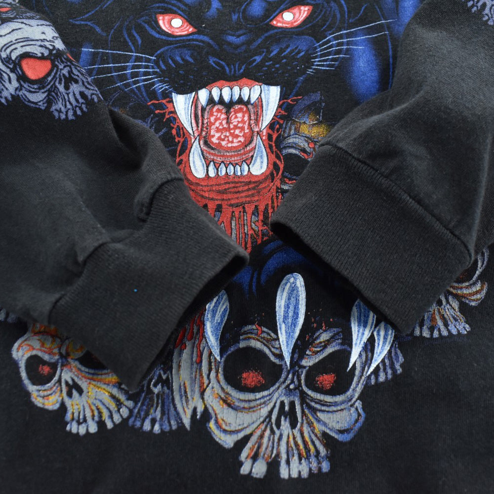 90's PANTERA "BLACK PANTHER" ロングスリーブ ロックTシャツ 260512HFK2