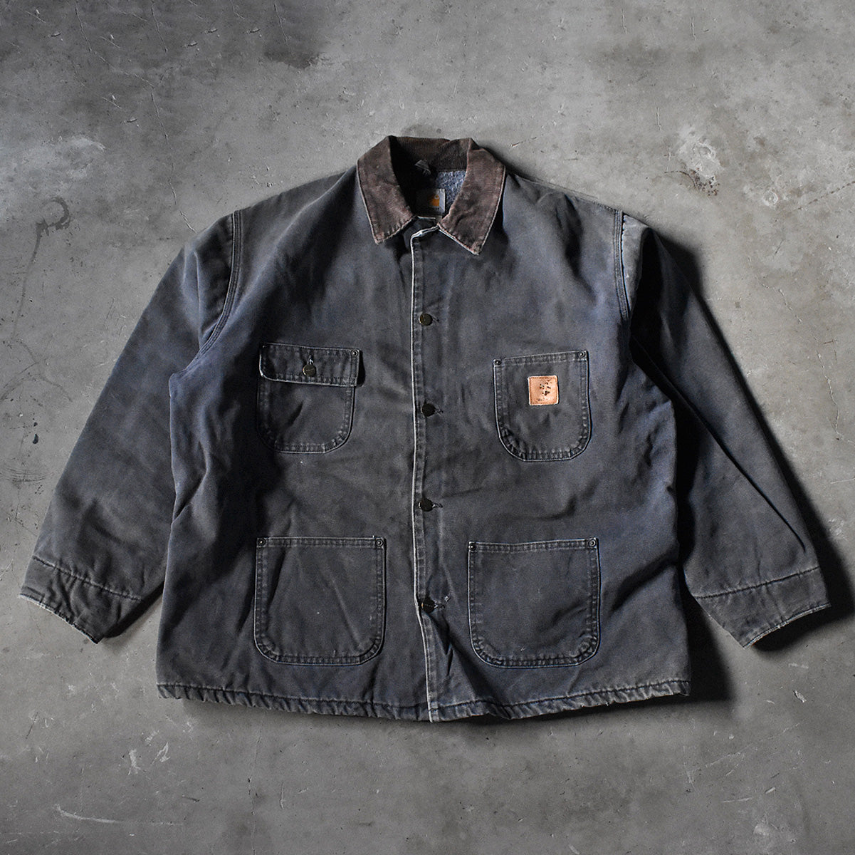 90's Carhartt ブランケットライナー ミシガンチョアコート USA製 231203