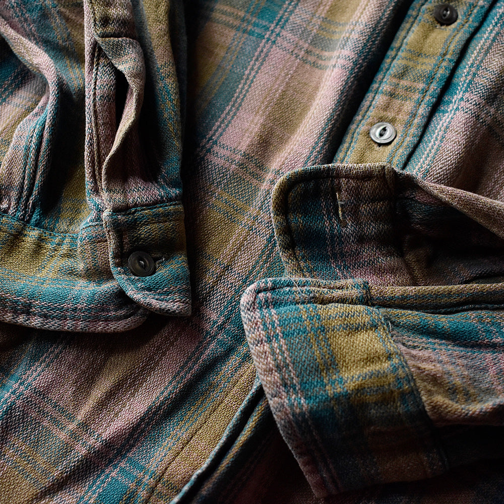 90's Ralph Lauren “RRL“ チェック柄 フランネルシャツ 240915H