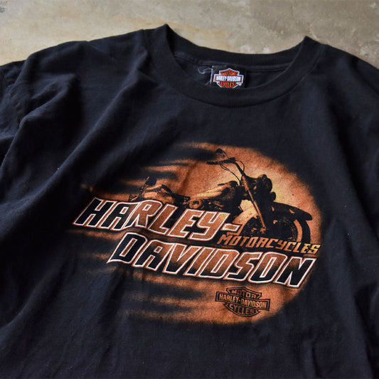 Y2K Harley-Davidson 両面プリント Tシャツ 240816