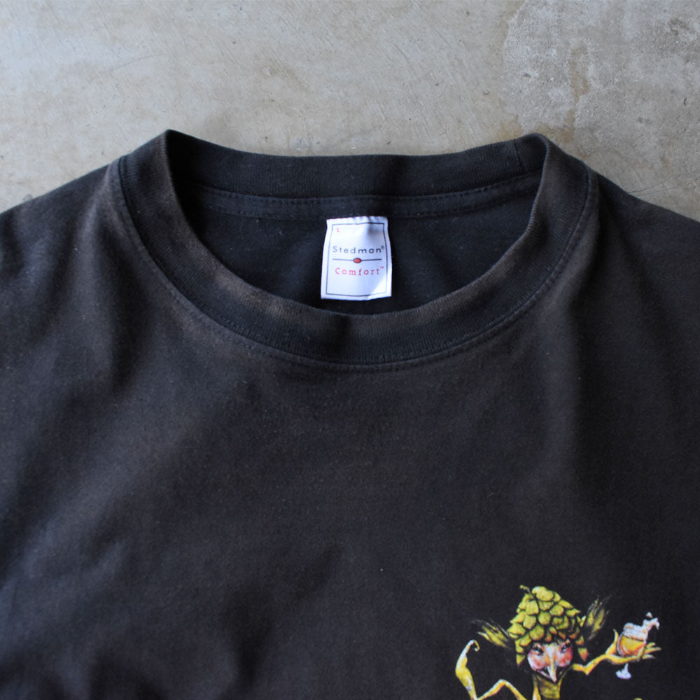 Y2K stedman “Cuvée des Trolls” ベルギービール キャラクター Tシャツ 250606