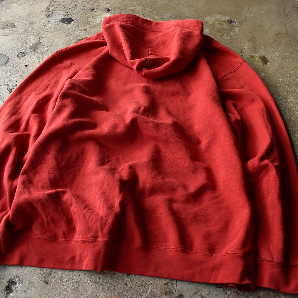 Y2K NIKE “center small swoosh“ レッド！ パーカー 250804H
