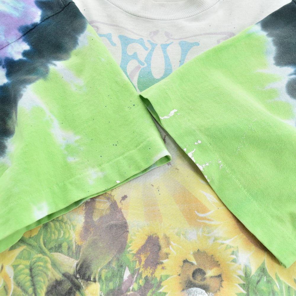 90's Liquid Blue Grateful Dead "Terrapin Sunflower" Summer Tour 1995 タイダイ ロックT 260714H