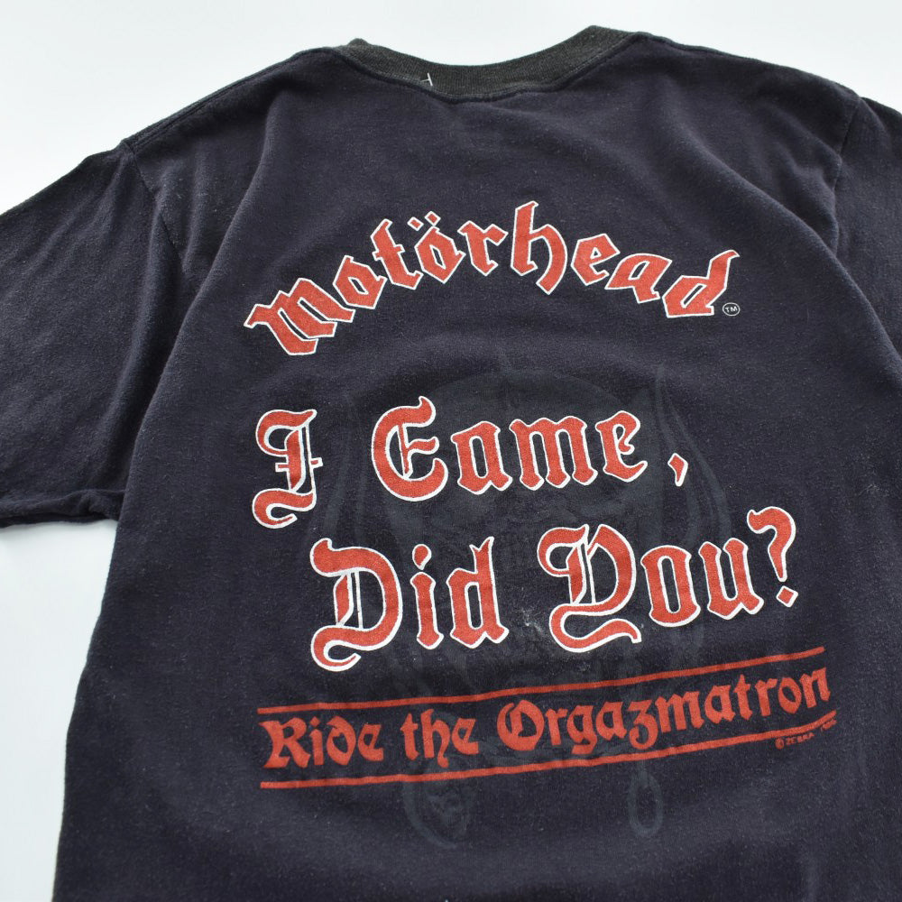 80's Motörhead "Orgasmatron" ツアー ロックTシャツ 260203H