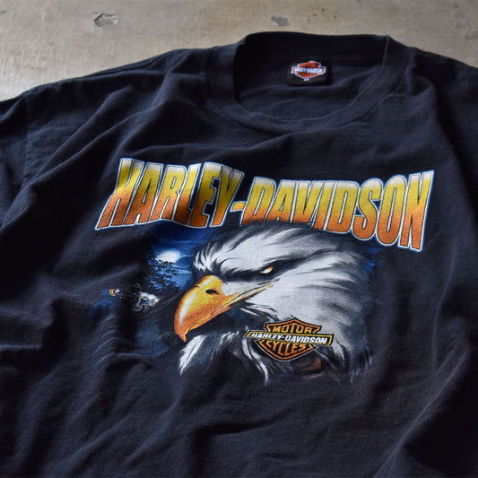 Y2K　Harley-Davidson/ハーレー・ダビッドソン 3XLサイズ！ 両面プリント Tシャツ　USA製　230828