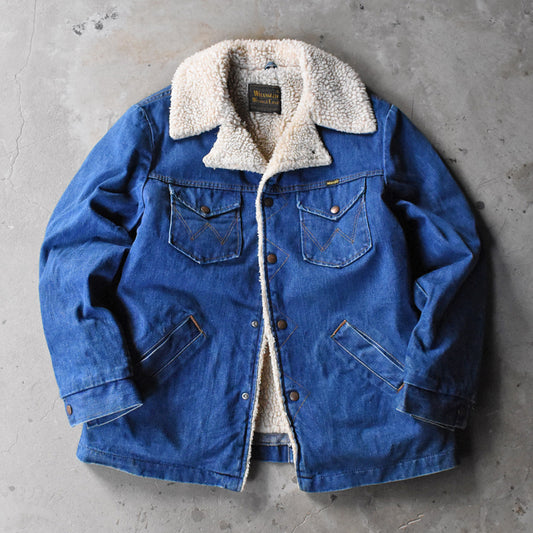80's Wrangler デニムボアジャケット USA製 250207