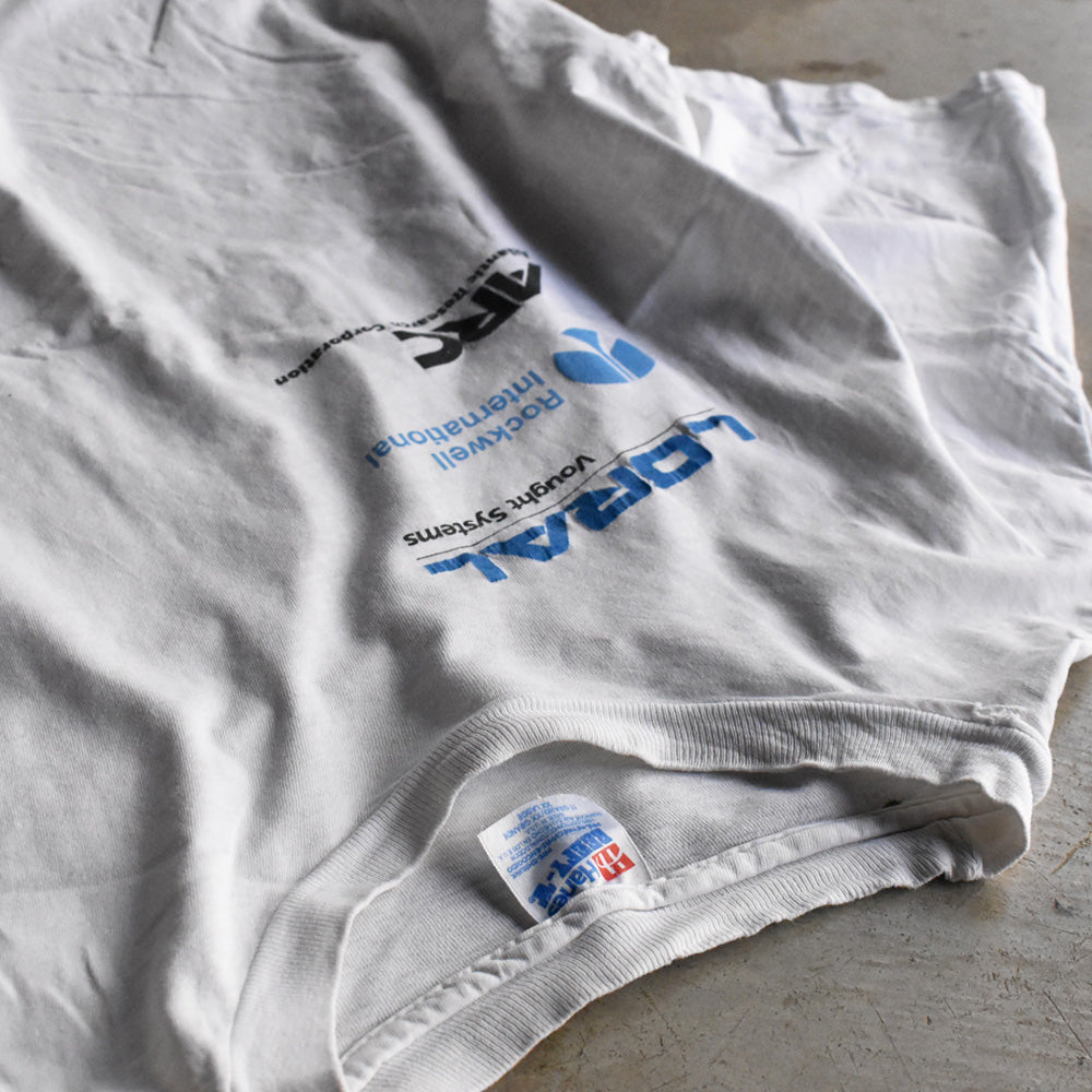 ヘインズ 企業プリント Tシャツ 90年代 USA製 ヴィンテージ