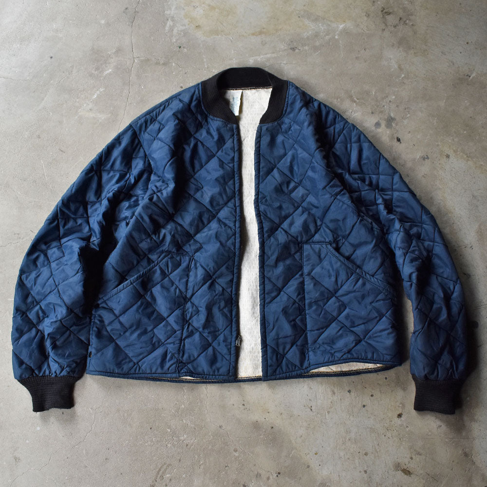60-70’s ALMAX SPORTSWEAR 裏サーマル ナイロン キルティングジャケット 231015