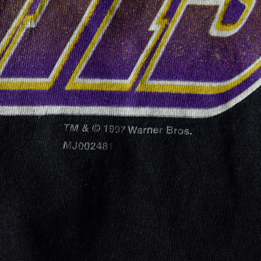 90's Looney Tunes “Tasmanian Devil×Los Angeles Lakers” 海外アニメ キャラ Tシャツ 250808H