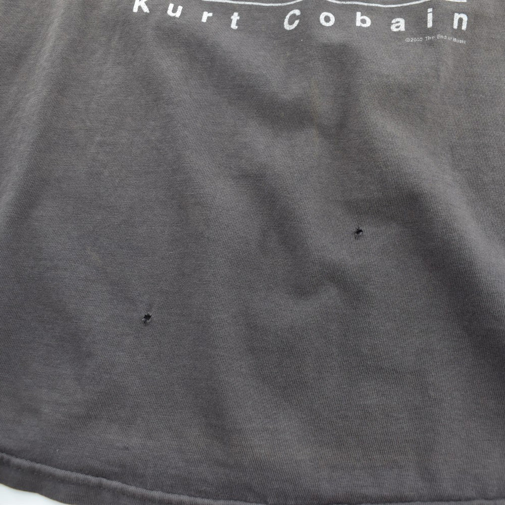Y2K Kurt Cobain ポートレート ロックTシャツ 260721H