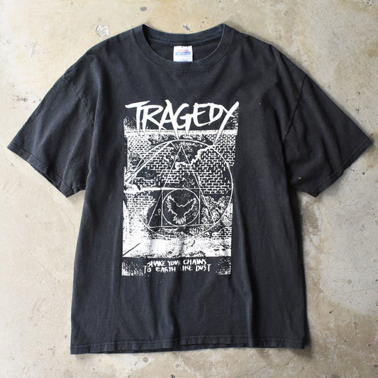 Y2K TRAGEDY “SHAKE YOUR CHAINS TO EARTH LIKE DUST” パンク ロック Tシャツ 250730