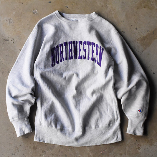 90’s Champion “NORTHWESTERN” RWスウェット USA製 250508
