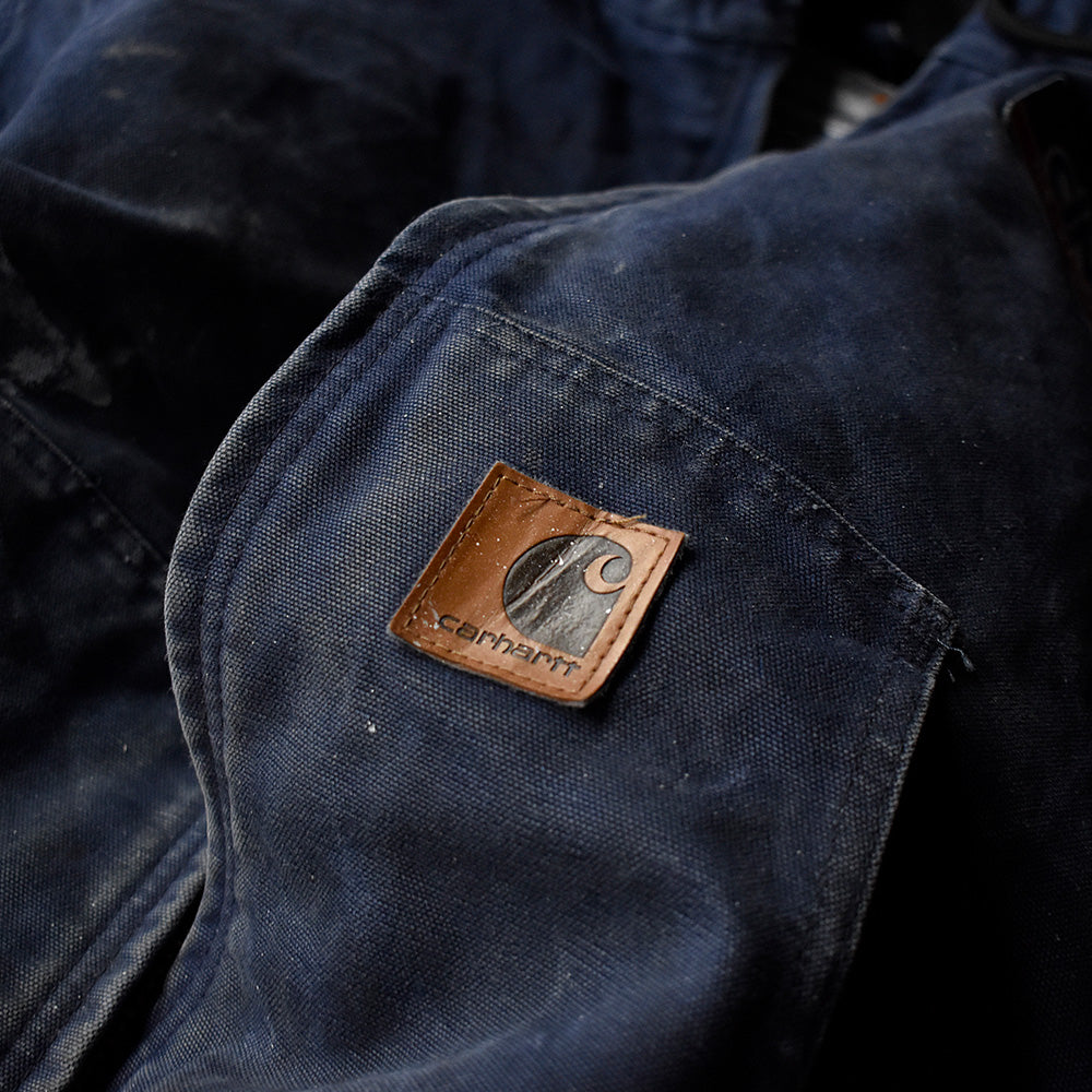Y2K ペンキ！ Carhartt アクティブパーカー キルティングライナー 240111H